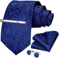 👔 paisley necktie and pocket square by dibangu - men's accessories logo