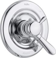 🚿 delta faucet lahara 17 series chrome shower handle trim kit - dual-function, t17038 (valve not included) logo