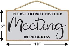img 3 attached to 🚫 Disrupt Meeting Flow Door Sign