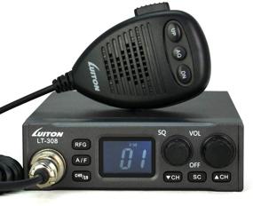 img 1 attached to 📻 LUITON CB Radio LT-308: Compact Design with External Speaker Jack & Easy-to-Read LCD Display - Black