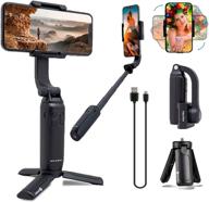 📷 feiyutech smartphone gimbal стабилизатор - vimble one антивибрационная складная ручка selfie stick с треногой для iphone/android с удлинителем 18 см - идеально для блоггинга, youtube, прямых трансляций и tiktok. логотип