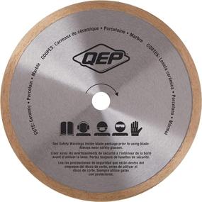 img 1 attached to 🔪 High-Performance Diamond Blade: QEP 6-7003Q, 7 Inch Rim Diameter, Ideal for Wet Cutting Porcelain & Ceramic Tile, 5/8 Inch Arbor, Max RPM 5500