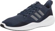 adidas fluidflow black white men's shoes - athletic footwear for men logo