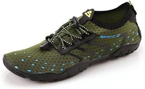 img 4 attached to Joelynne Womens Barefoot Diving Walking Women's Shoes for Athletic
