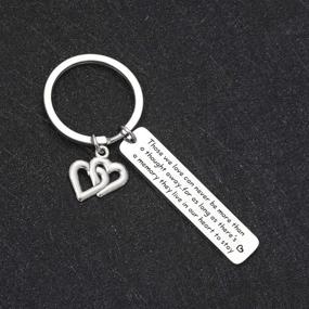 img 2 attached to 💔 Sentimental Remembrance: Bereavement Keychain, Sympathy Jewelry for Eternal Memory of a Loved One