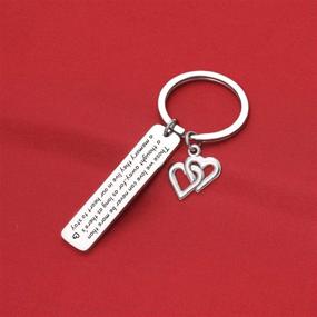 img 1 attached to 💔 Sentimental Remembrance: Bereavement Keychain, Sympathy Jewelry for Eternal Memory of a Loved One