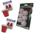 beer pong mini challenge balls logo