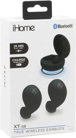 img 3 attached to 🎧 Черные наушники iHome True Wireless Earbuds XT-59 HM-AU-BE-200-BK