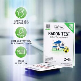 img 2 attached to Inclusive Radon Test Kit: Easy-to-Use Charcoal Gas Detector for Home with Shipping, Lab Fees, and 2 Location Testing - 48h EPA Approved, Fully Certified Lab Testing