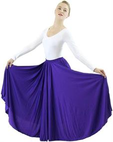 img 2 attached to Danzcue Womens Circle Dance Skirt