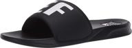 👩 black women's reef slide sandal - stylish and comfortable footwear logo