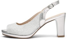 img 1 attached to DREAM PAIRS Womens Neina Silver Women's Shoes