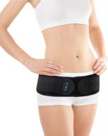 🔧 sacroiliac belt with elastic compression band for si joint stabilization, sciatica relief & hip support - effective waist brace for men and women, alleviating pelvis, lower back & hip pain логотип