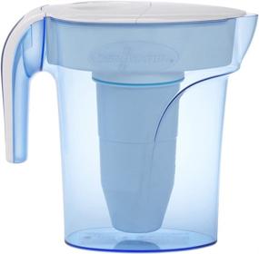 img 3 attached to 🚰 ZeroWater 7 Cup Water Filter Jug: Fridge Door Design, 5 Stage Filtration, Quality Meter, & Filter Cartridge Included
