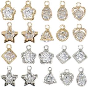 img 4 attached to Zirconia Pendants Crystal Necklace Jewelry