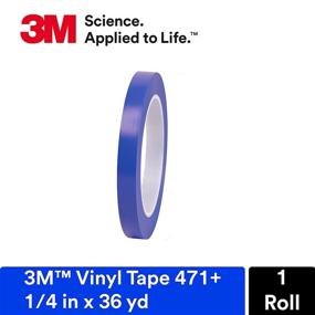 img 3 attached to 🎨 3M Vinyl Tape 471+: Fine Line Tape for Paint Masking Striping, Color Separation & Complex Designs