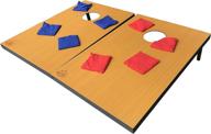 hans delta professional cornhole set logo