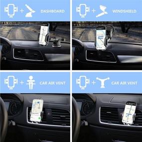 img 3 attached to SHANSHUI Dashboard Windshield Ultra Stable Smartphones