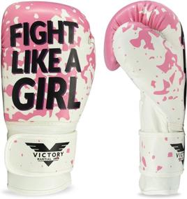 img 2 attached to 🥊 Women's Cardio Kickboxing Gloves for Victory Martial Arts – Perfect for Punching Bag Training