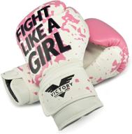 🥊 women's cardio kickboxing gloves for victory martial arts – perfect for punching bag training logo