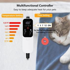 img 2 attached to USB-C Pet Heating Pad: Portable Fast Warming Mat for Dogs and Cats | Waterproof, Adjustable, Auto-Off | SANKTON