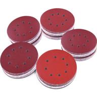 🔄 austor 100 pieces 8 holes sanding discs: 5 inch hook and loop 1000/1200/1500/2000/3000 grit sandpaper assortment for random orbital sander - high-quality sanding discs for smooth finishes logo