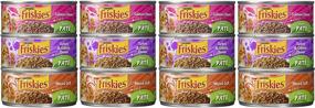 img 4 attached to 🐈 Friskies Wet Cat Food, Classic Pate Variety Pack, 12-Pack 5.5oz Cans - Shop Now!