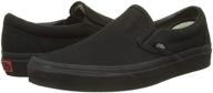 vans classic slip sneakers black men's shoes for loafers & slip-ons logo