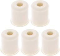 🔧 universal replacement rubber feet for kitchenaid stand mixers - 5-pack compatible mixer feet - replacements for kitchenaid 4161530 and 9709707 foot - by impresa products logo