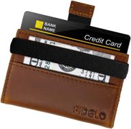 minimalist wallet credit card holder men's accessories for wallets, card cases & money organizers logo