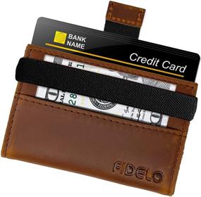 img 1 attached to Optimized Wallet: Minimalist Credit Card Holder for Men - Stylish Wallets, Card Cases, and Money Organizers
