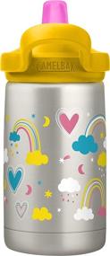 img 1 attached to 🚰 Ultimate Hydration for Kids: Camelbak Eddy Vacuum Insulated Stainless Steel Bottles