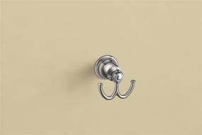 img 1 attached to Moen Kingsley Double Robe Hook YB5403CH in Chrome - Enhanced SEO