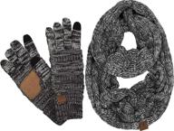 egs1 71 infinity matching gloves bundle women's accessories for scarves & wraps logo