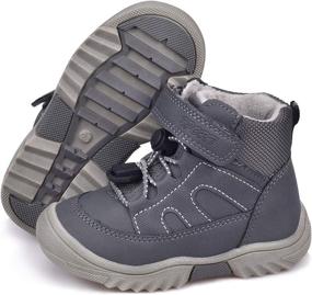 img 2 attached to Hiking Boots Toddler Winter Sports Boys' Shoes