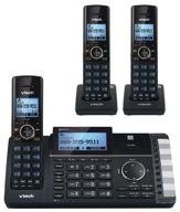 📞 enhanced vtech ds6251-3 dect 6.0 2-line cordless digital answering system logo