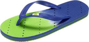 img 1 attached to 🛀 Showaflops Boys' Antimicrobial Shower Water Sandals - Ultimate Comfort and Hygiene