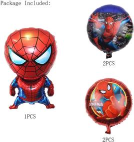 img 1 attached to Spiderman Balloons Supplier Superhero Decorations