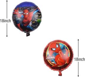 img 3 attached to Spiderman Balloons Supplier Superhero Decorations