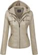 springrain womens casual detachable leather women's clothing and coats, jackets & vests logo