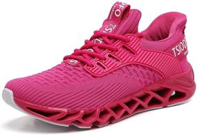 img 3 attached to 👟 Enhanced Airflow Running Shoes for Active Men - Breathable Sneakers for Athletic Performance