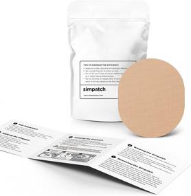 img 3 attached to 🌈 SIMPATCH Universal Adhesive Patch (25-Pack) – Waterproof CGM Patches with Multiple Color Options: Enhance Comfort and Durability