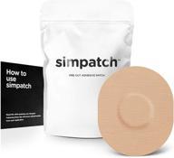 🌈 simpatch universal adhesive patch (25-pack) – waterproof cgm patches with multiple color options: enhance comfort and durability логотип