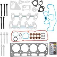 🔧 eccpp cylinder head gasket bolts set for 1998-2003 chevrolet s10 cavalier 2.2l 134cid 8v vin 4 5 - replacement kit logo