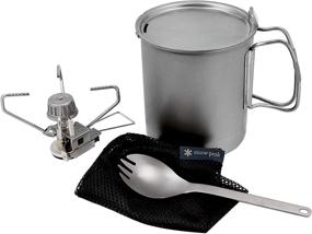 img 3 attached to 🏕️ Snow Peak Trek 700 SCS-005T - Japanese Titanium Pot, 0.7L Ultralight & Compact for Backpacking, Camping & Hiking, Made in Japan, Lifetime Product Guarantee