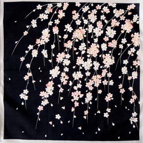 img 4 attached to 🎎 ФУРОШИКИ - Традиционная японская упаковка САКУРЫ в элегантном черном