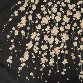 img 1 attached to 🎎 FUROSHIKI- Traditional Japanese SAKURA Wrapping in Elegant Black