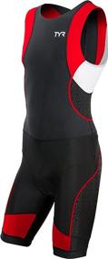 img 1 attached to 🏊 TYR Sport Men's Competitor Trisuit with Rear Zipper