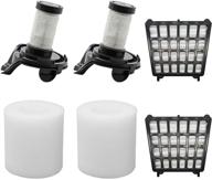 🔍 lemige replacement filters for shark flex duoclean hv390, hv391, hv392 vacuum - 2 hepa, 2 foam, 2 pre-motor filters логотип