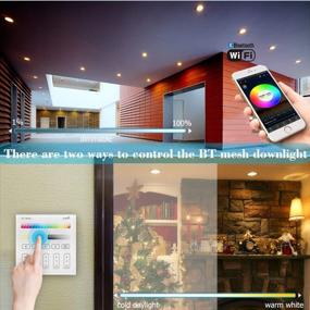 img 1 attached to 🔆 Sumaote Recessed Bluetooth Downlights: Easily Adjustable 2700K to 6500K Color Temperature Options